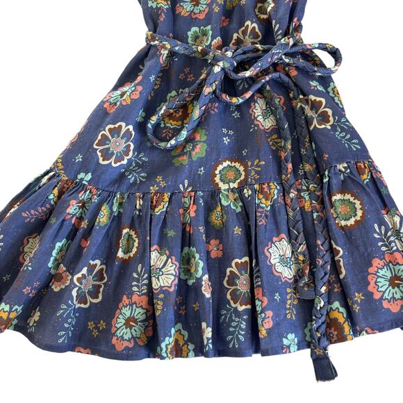 Marine Layer Laney Linen Blend Blue Mini Dress in
Marlin Hibiscus Floral Small - Picture 7 of 12